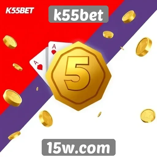 Bonificações disponíveis no k55bet